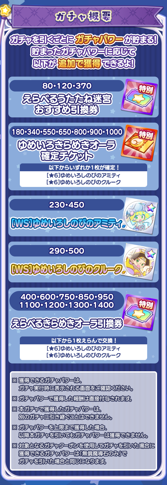ゆめいろきらめきオーラガチャ260916_ガチャ概要.png